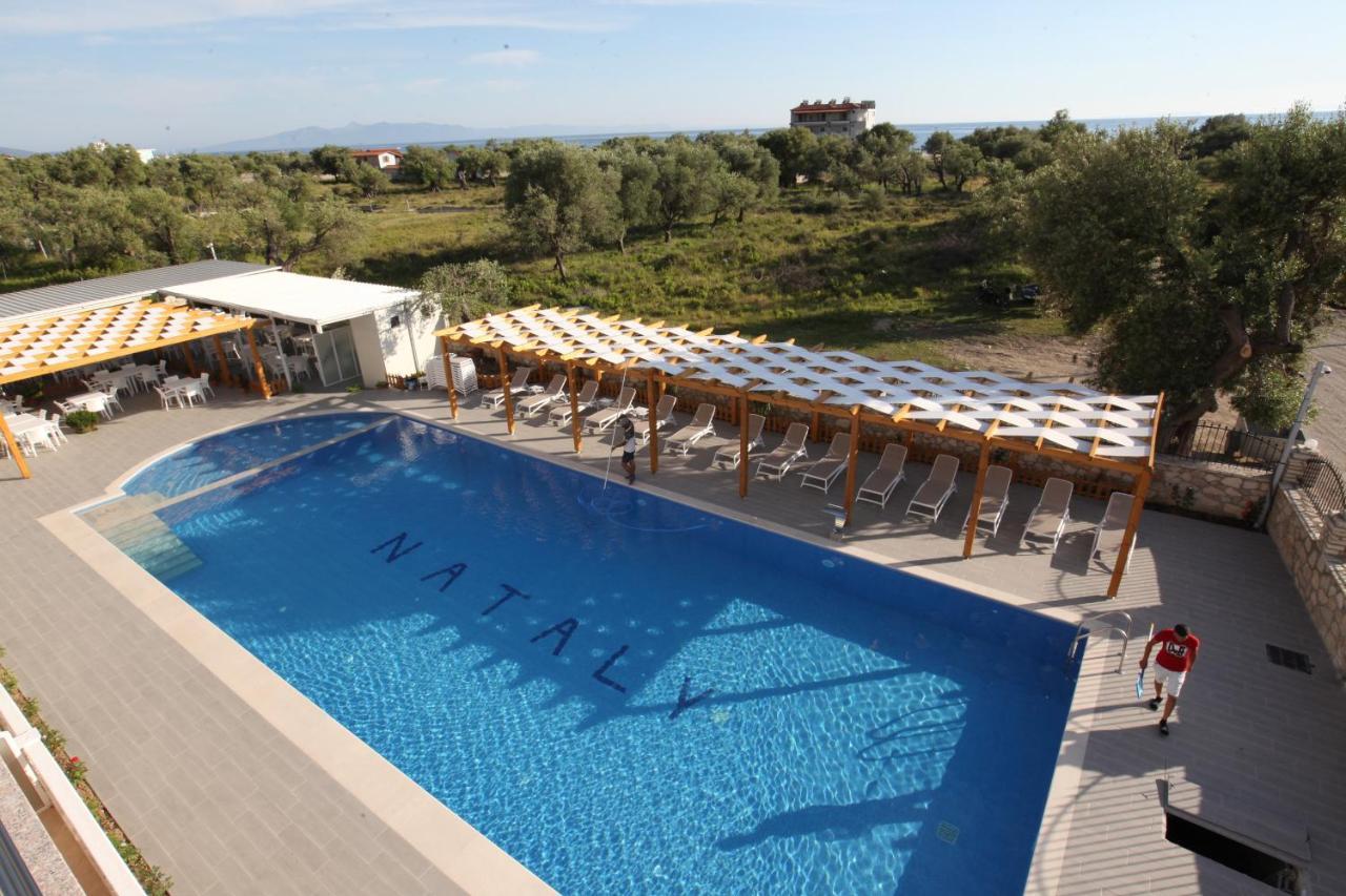 Hotel Riviera Borsh Esterno foto